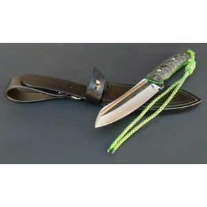 НОСОРІГ авторський ніж ручної роботи майстра Fomenko Knifes, сталь N690, 60-61 HRC, купити замовити в Україні. Photo 2